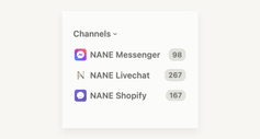 Channels
