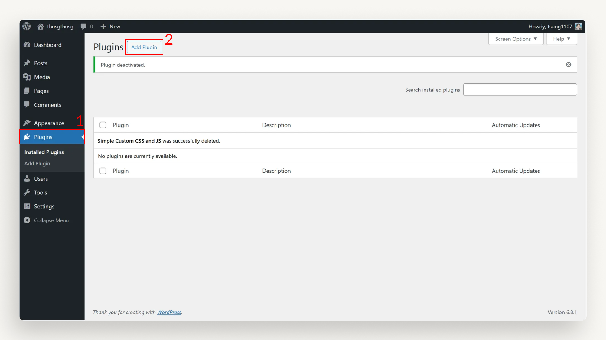 Add Plugin.