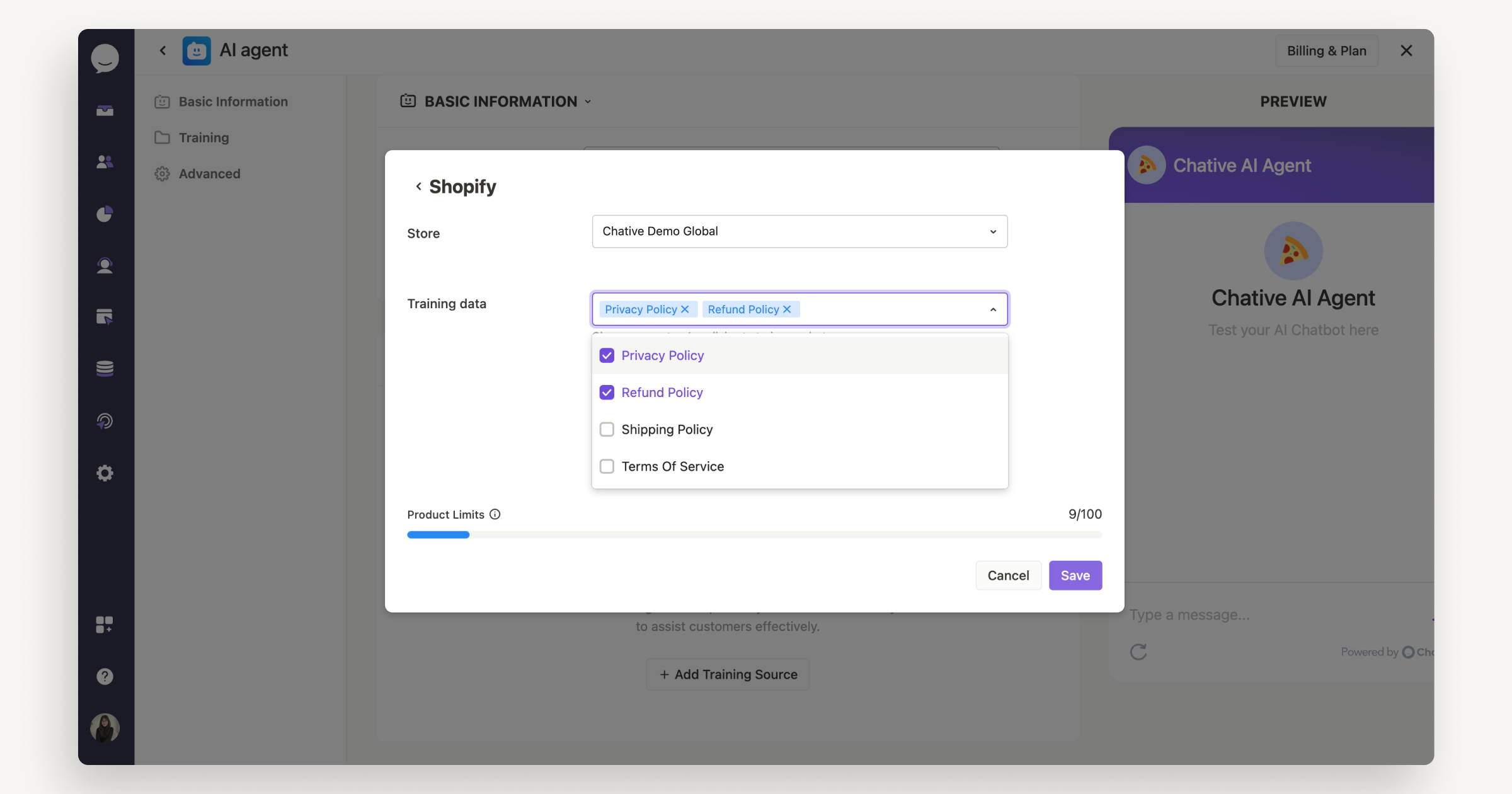 Select data to train AI