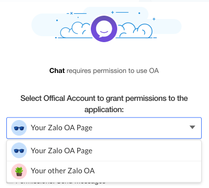 Connect Zalo OA