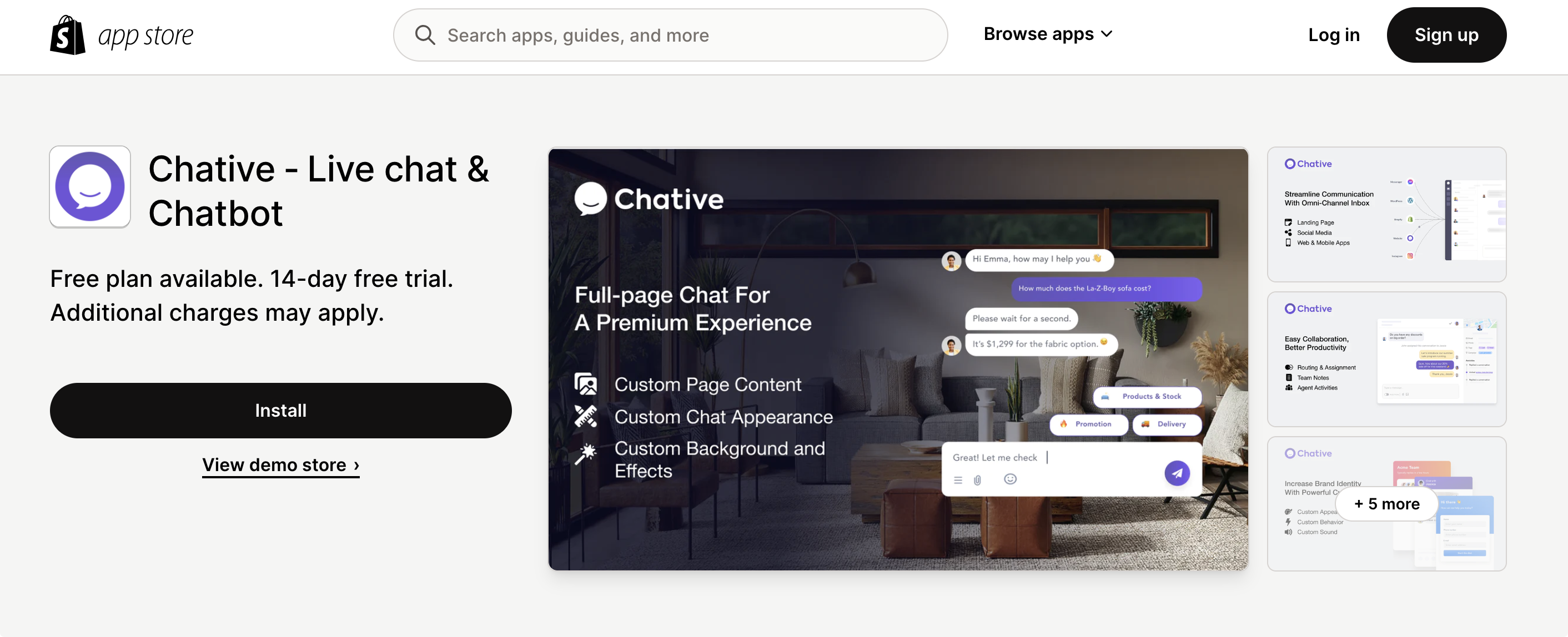 Install Chative ‑ Live chat &amp; Chatbot